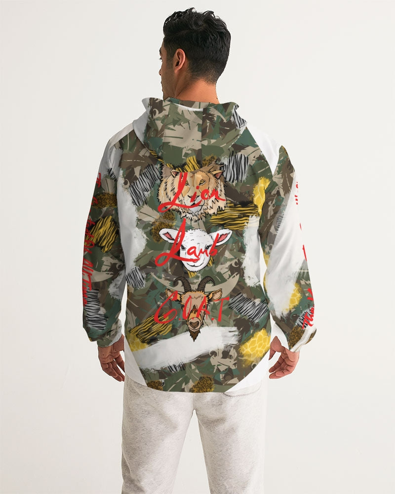 Jesus is A Beast - Windbreaker - Safari Camo