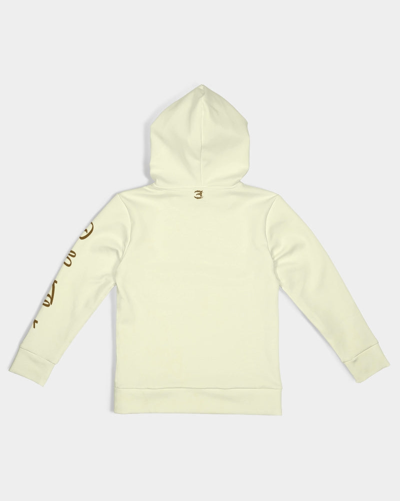 Kid's Reflect Faith- Premium Hoodie - Cream & Chocolate