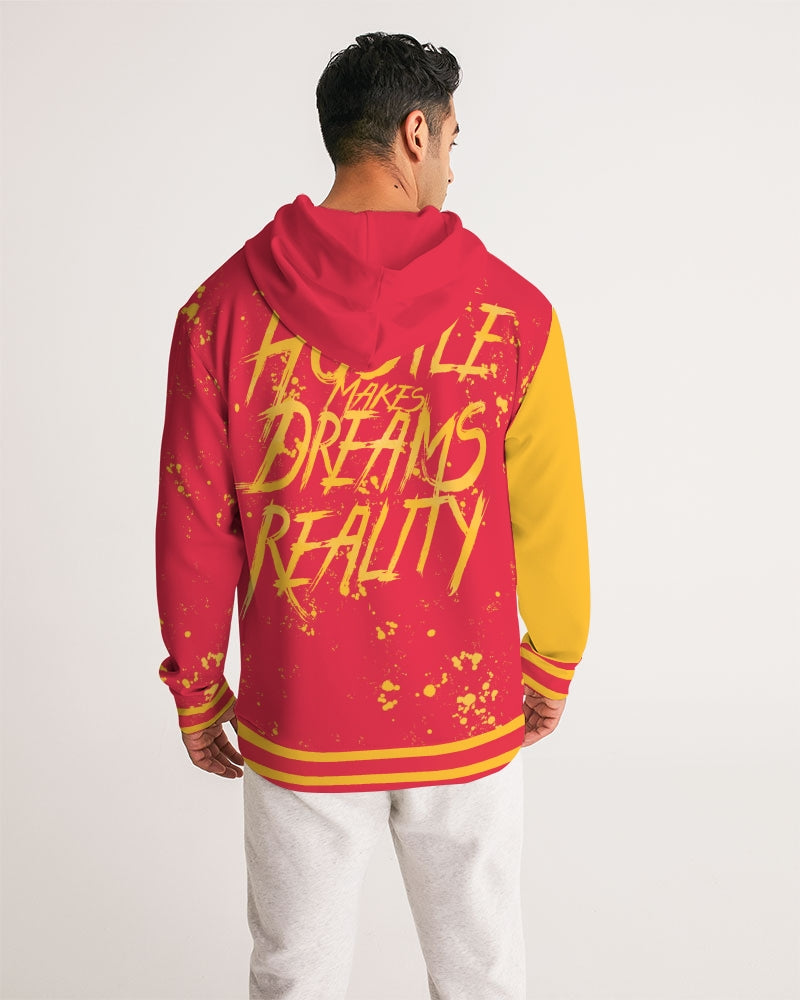 The Motto - Premium Hoodie - Red and Yellow