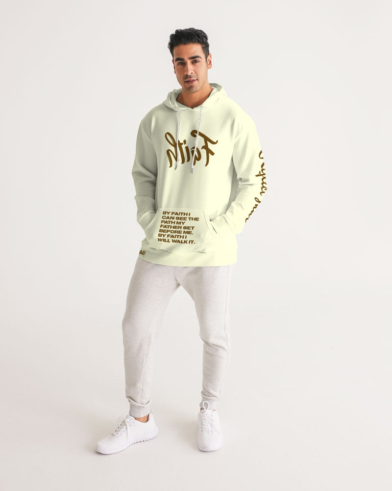 Reflect Faith- Premium Hoodie - Cream & Chocolate