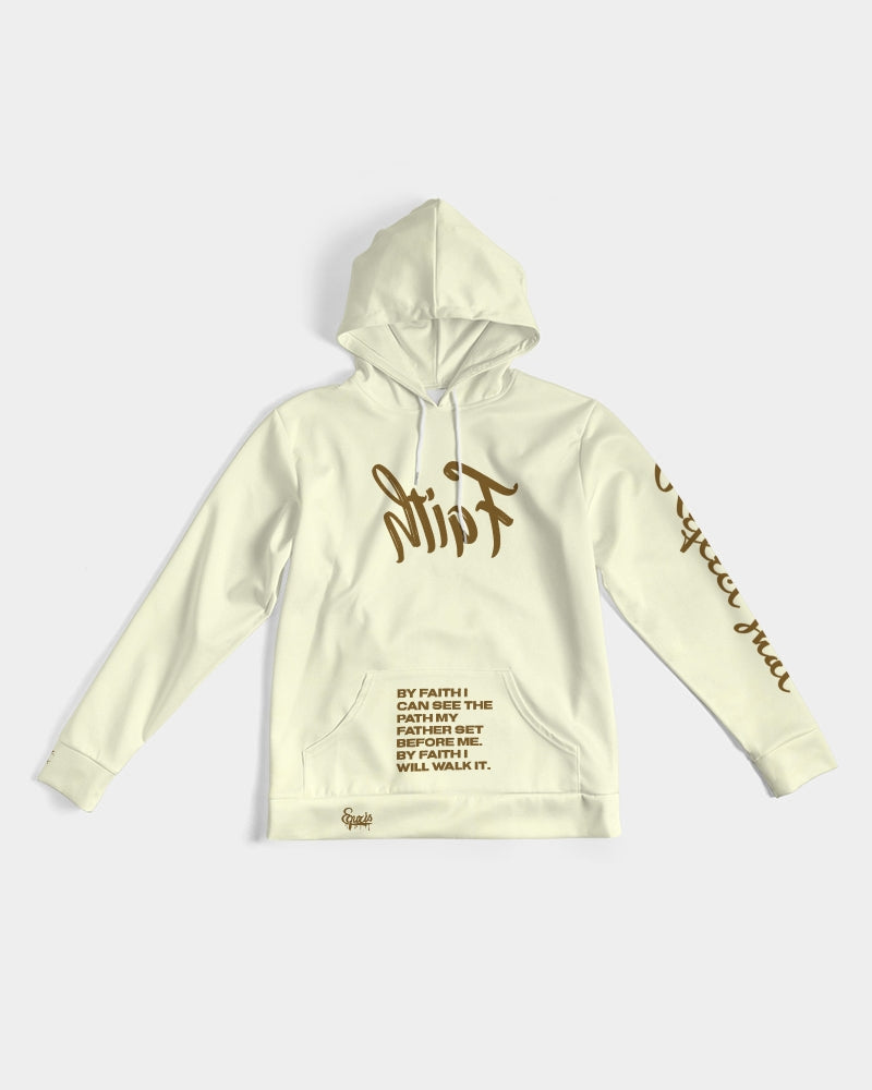 Reflect Faith- Premium Hoodie - Cream & Chocolate