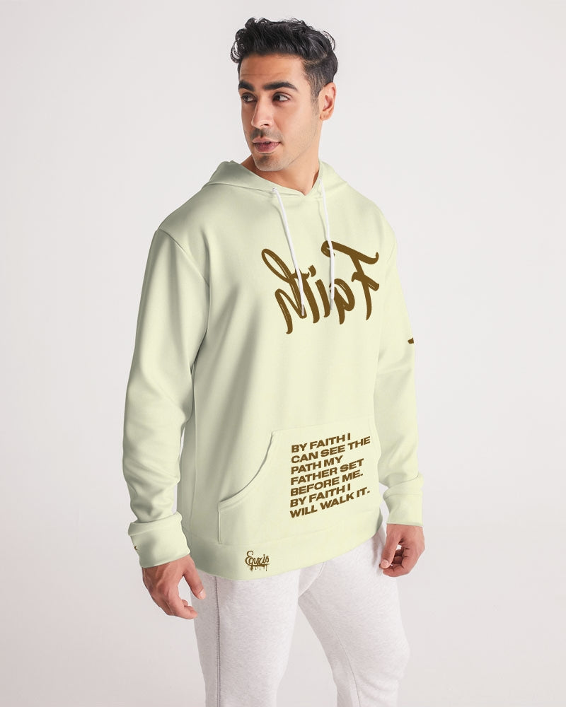 Reflect Faith- Premium Hoodie - Cream & Chocolate