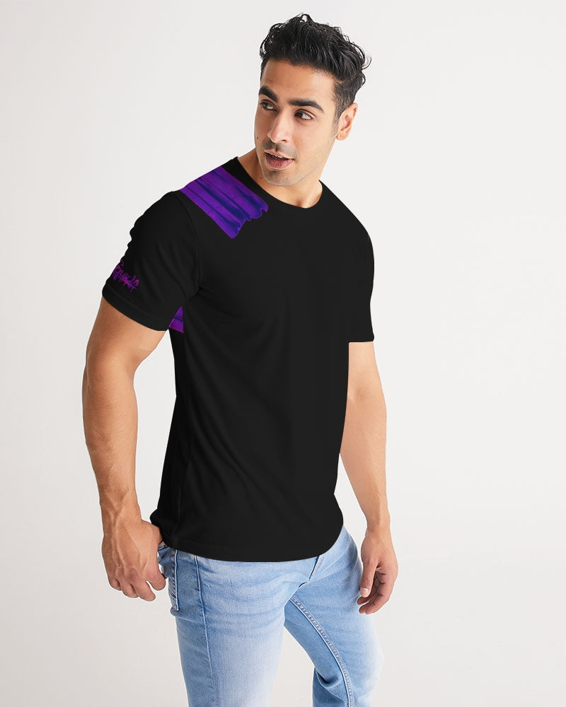 Equris x Reps4Lyfe - Carry Your Cross - Black / Royal Purple-T-Shirt-Equris