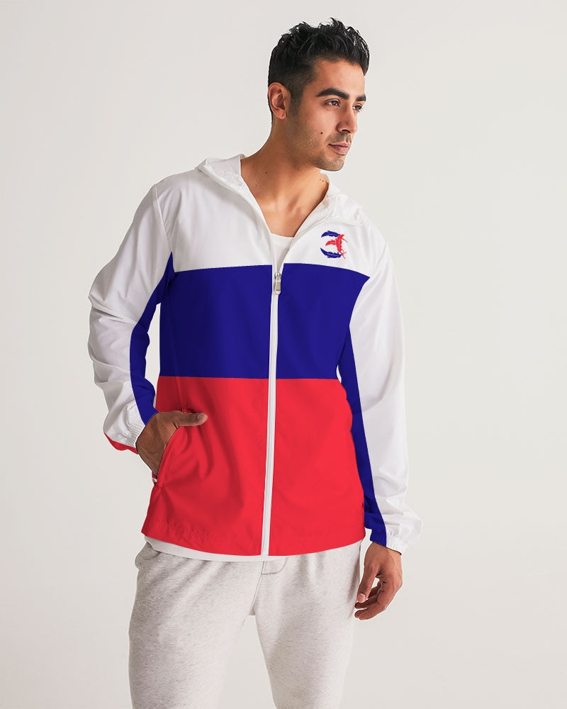 Reflect Mercy - Windbreaker - White / Red / Blue-cloth-Equris