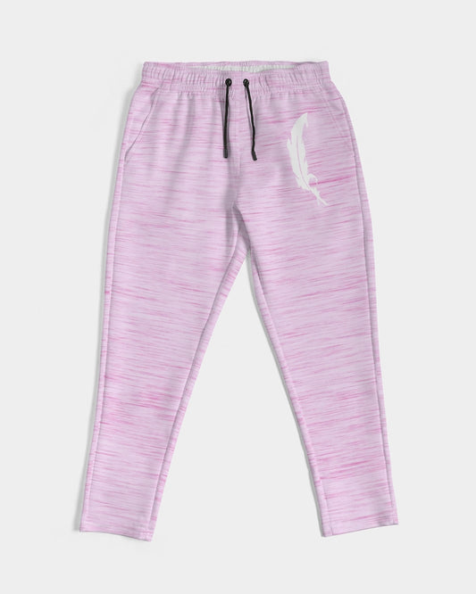 Feather Logo - Joggers- Soft Pink