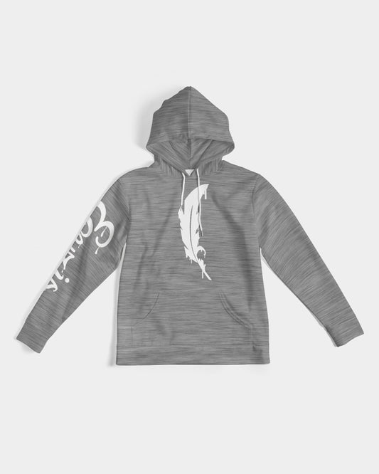 Feather Logo - Premium Hoodie - Athletic Gray