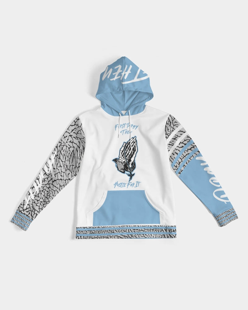 First Pray - Premium Hoodie - Sky Blue-Hoodie-Equris