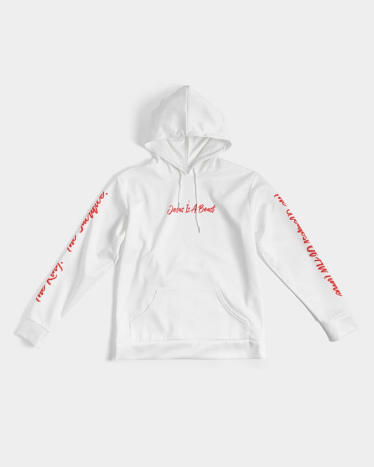 Jesus Is A Beast - Premium Hoodie - White/Red