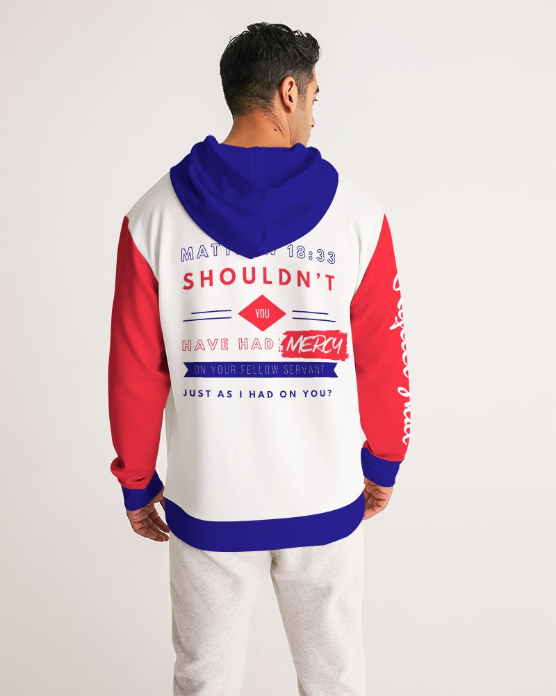 Reflect Mercy - Premium Hoodie - White / Red / Blue-cloth-Equris