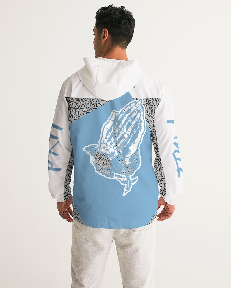 First Pray - Sky Blue - Windbreaker-Jackets-Equris