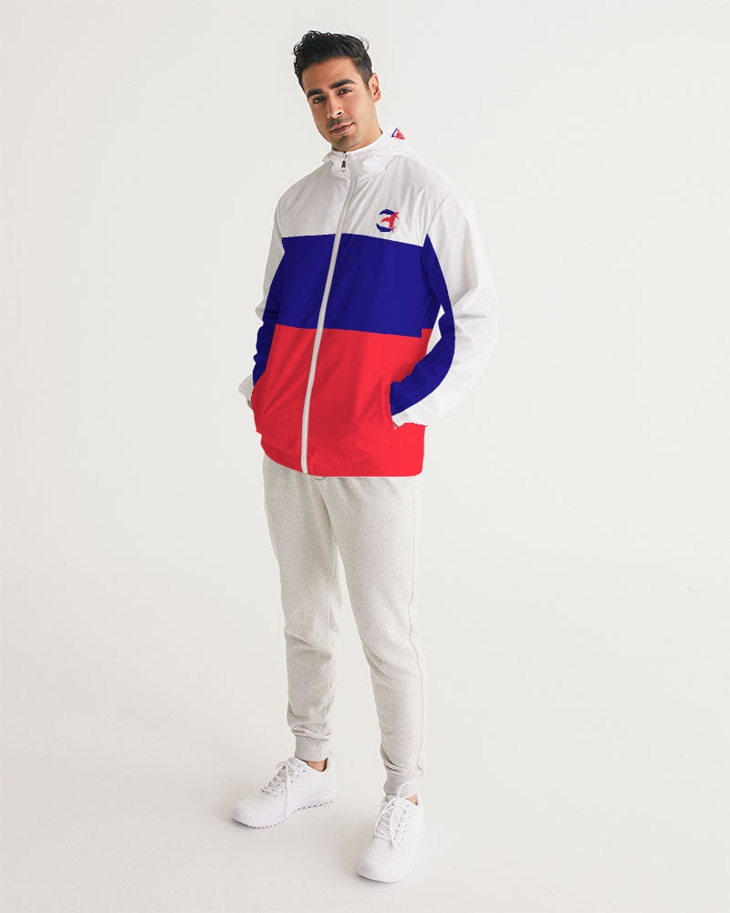 Reflect Mercy - Windbreaker - White / Red / Blue-cloth-Equris