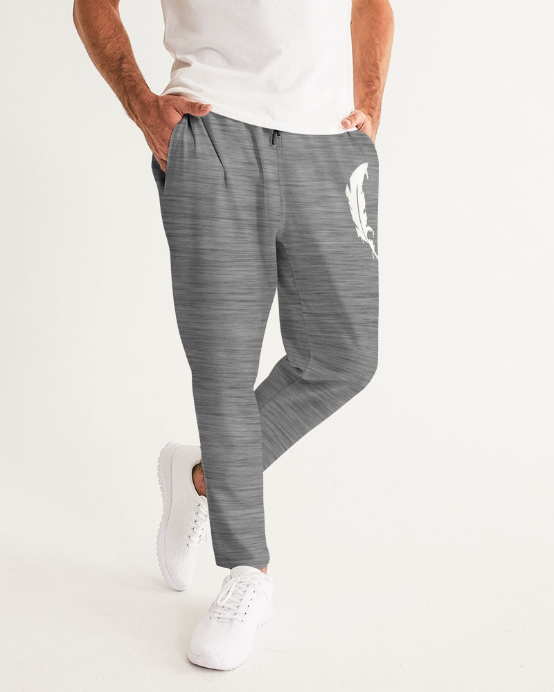 Feather Logo - Joggers- Athletic Gray