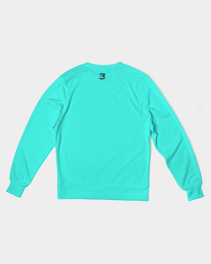Reflect Peace - French Terry Crewneck - Island Blue