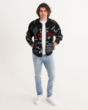 Covered By The Blood Bomber Jacket - Black-Jackets-Equris