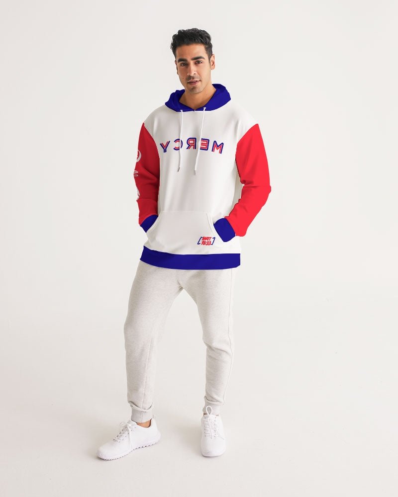 Reflect Mercy - Premium Hoodie - White / Red / Blue-cloth-Equris