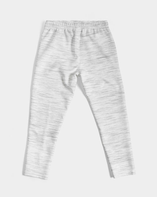 Feather Logo - Joggers- Ash/White