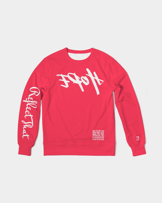 Reflect Hope - French Terry Crewneck - Infrared