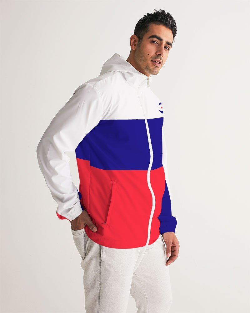 Reflect Mercy - Windbreaker - White / Red / Blue-cloth-Equris