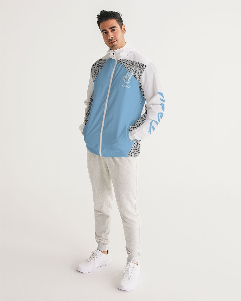 First Pray - Sky Blue - Windbreaker-Jackets-Equris