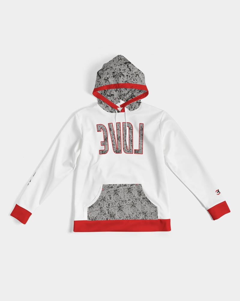 Reflect Love - Premium Hoodie - Cement / Red V2-Hoodie-Equris