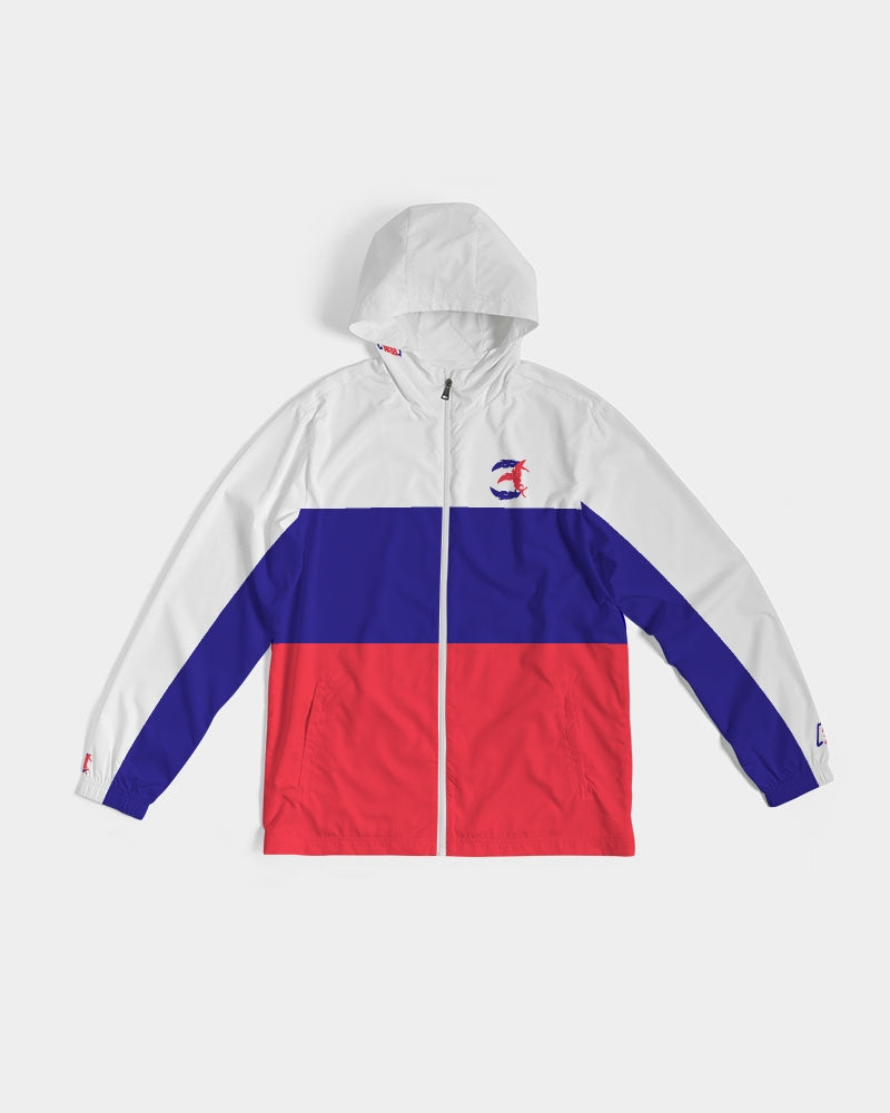 Reflect Mercy - Windbreaker - White / Red / Blue-cloth-Equris