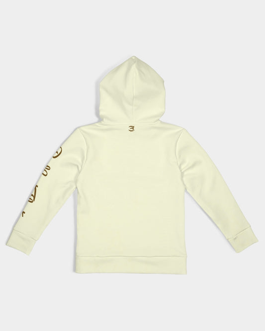 Kid's Reflect Faith- Premium Hoodie - Cream & Chocolate