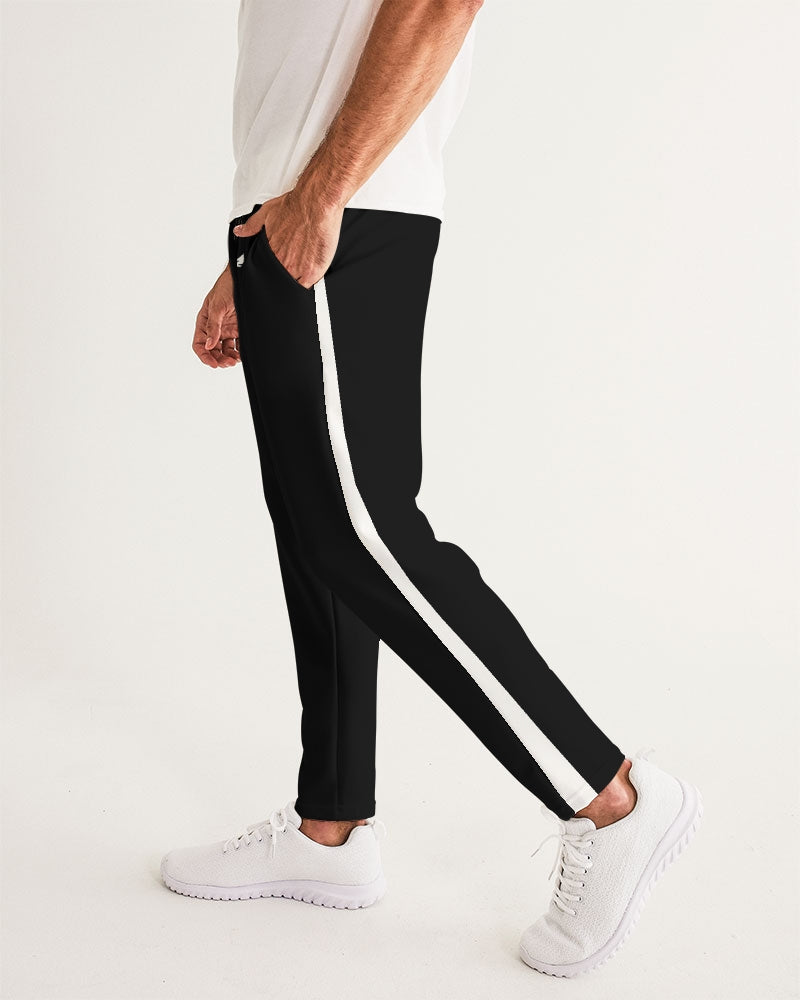 Everything Starts With E Jogger's - Black/White stripe