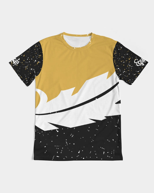Overflow Premium T-Shirt- Gold / Black / White