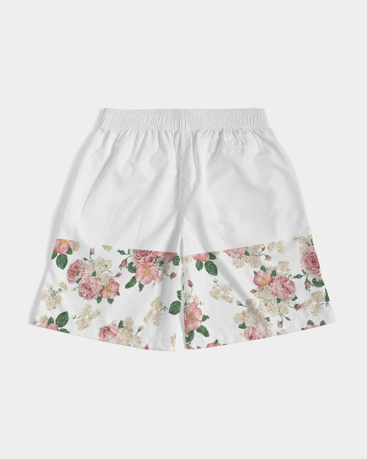Flourish - Jogging Shorts- White