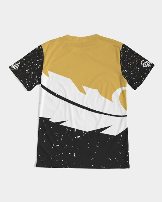 Overflow Premium T-Shirt- Gold / Black / White