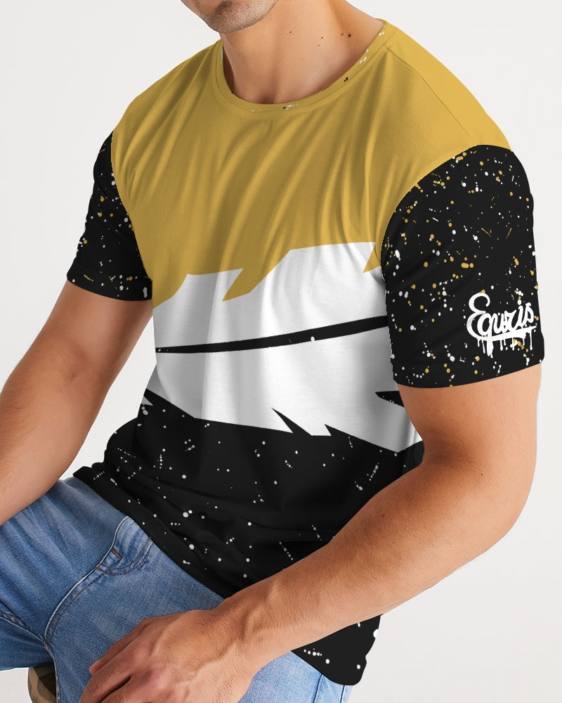 Overflow Premium T-Shirt- Gold / Black / White