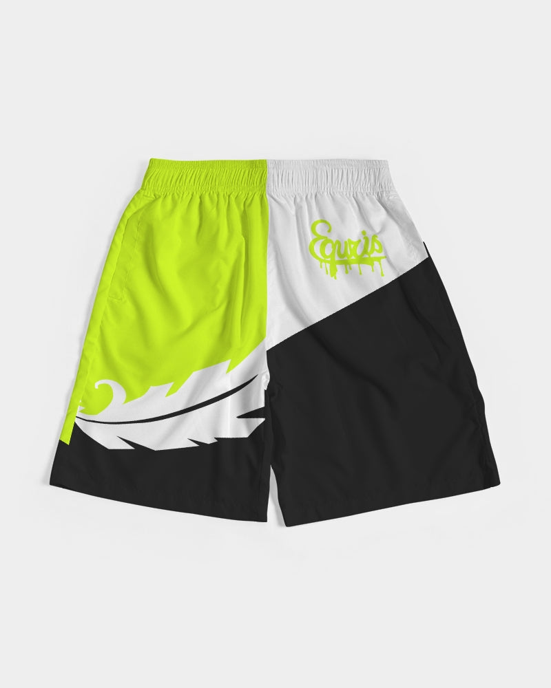 Overflow - Jogging Shorts- Volt / White / Black