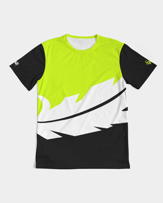 Overflow Premium T-Shirt- Volt / White / Black