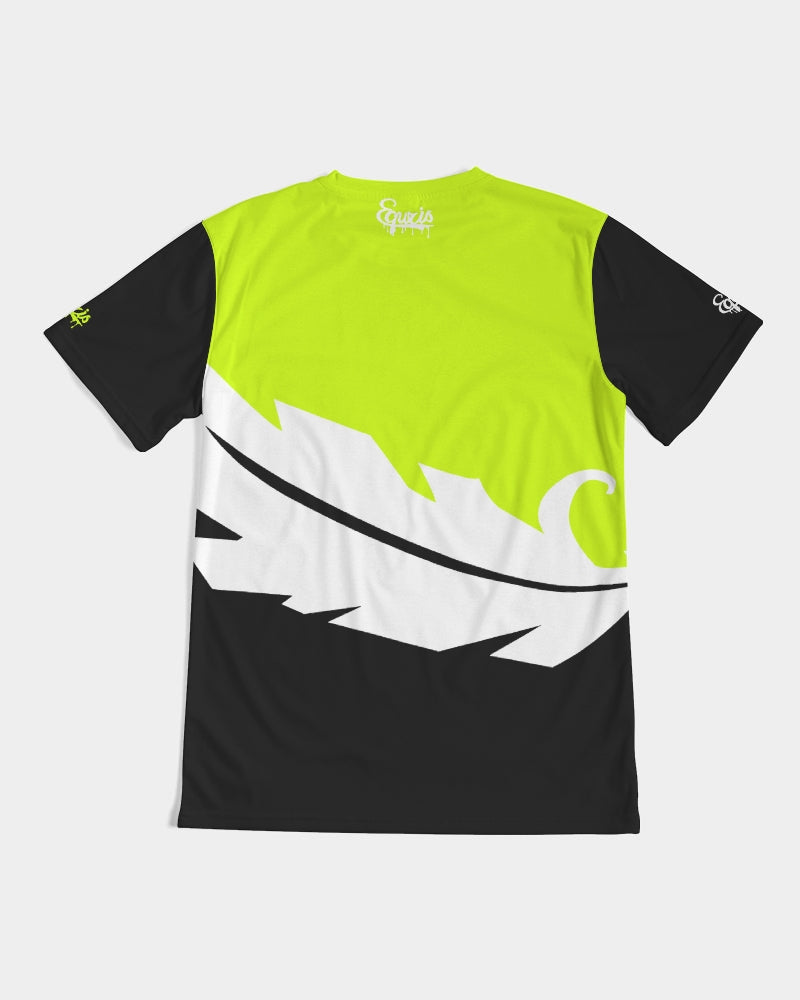 Overflow Premium T-Shirt- Volt / White / Black