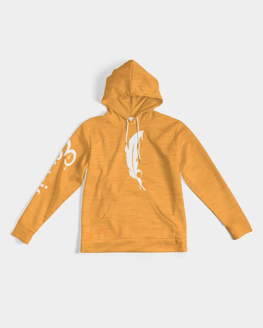 Feather Logo - Premium Hoodie - Orange