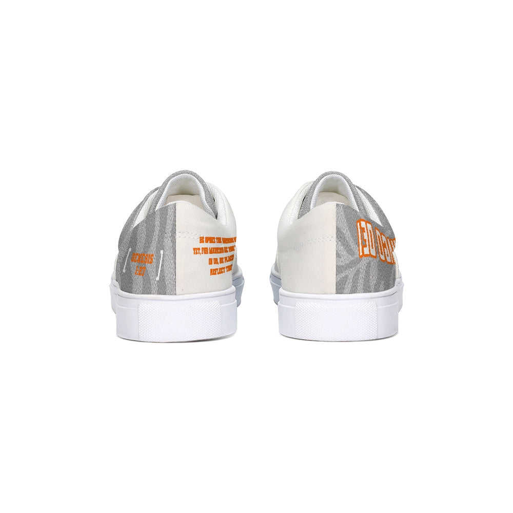 Reflect God's Image - Canvas Shoes - Gray Tiger-shoes-Equris