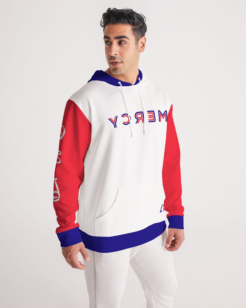 Reflect Mercy - Premium Hoodie - White / Red / Blue-cloth-Equris
