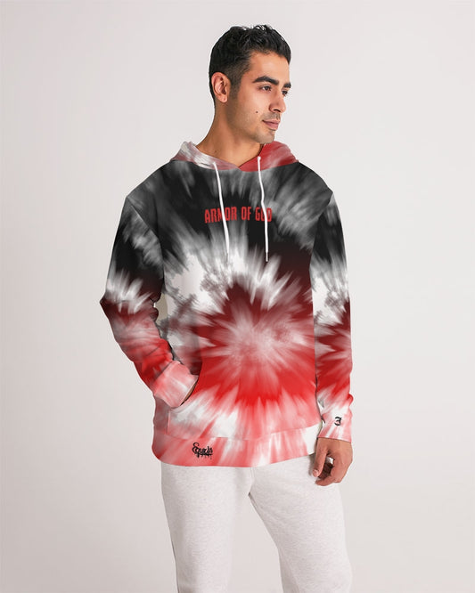 Armor of God - Premium Hoodie - Bred 11 Tie Dye