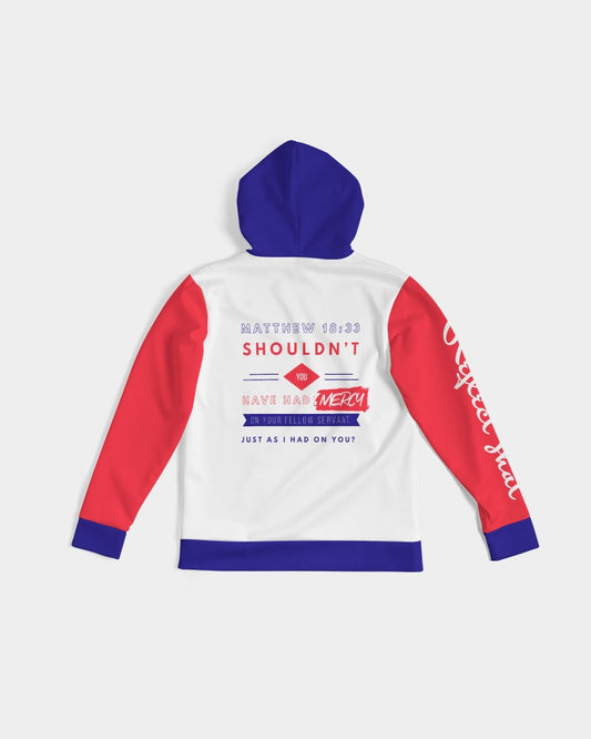 Reflect Mercy - Premium Hoodie - White / Red / Blue-cloth-Equris