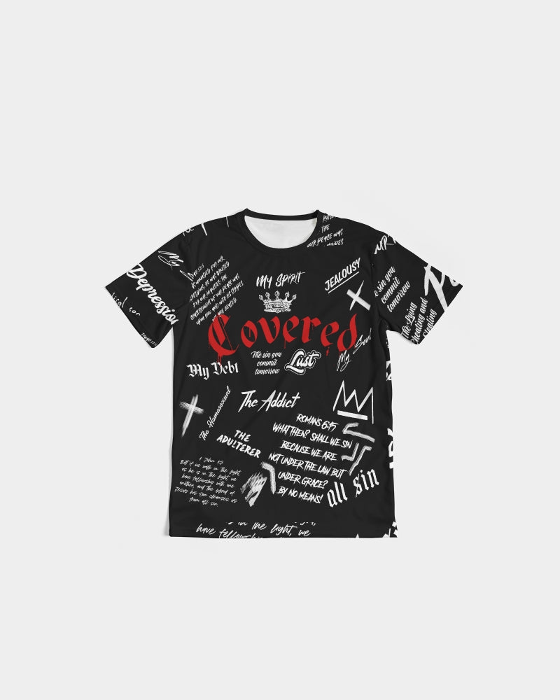 Covered By The Blood - Premium T-Shirt - Black - Equris
