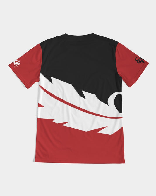 Overflow Premium T-Shirt - Red / Black/ White