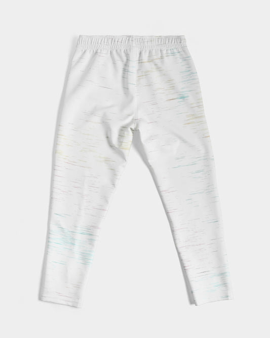 Feather Logo - Joggers- White / Candyshop