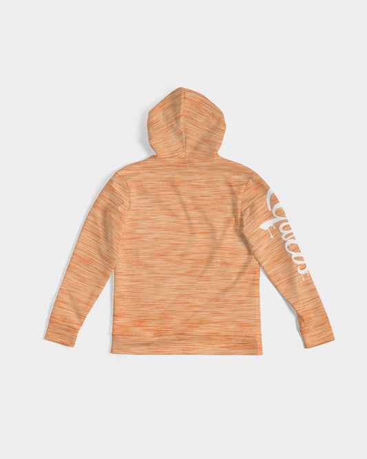 Feather Logo - Premium Hoodie - Melon Orange