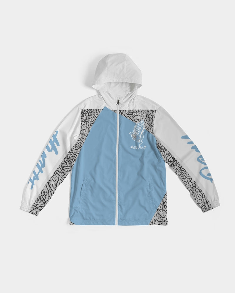 First Pray - Sky Blue - Windbreaker-Jackets-Equris