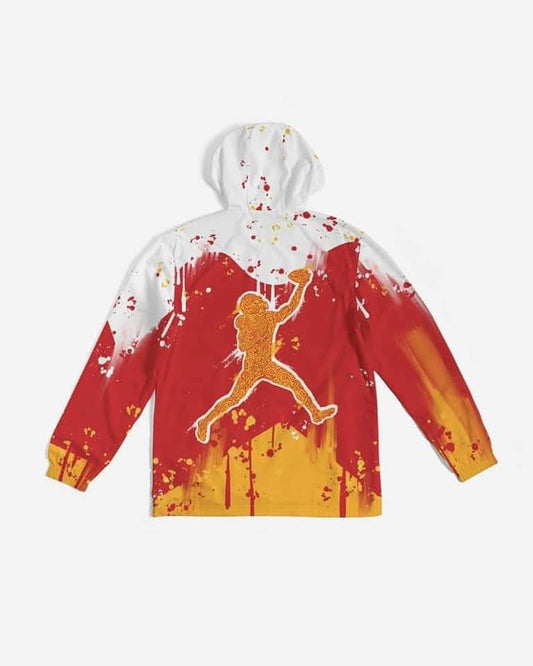 Touchdown - Windbreaker - Red / Yellow / White