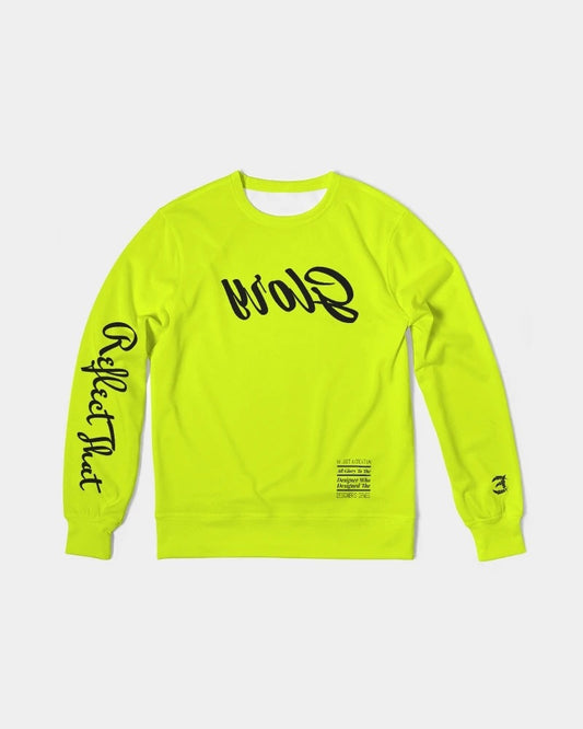 Reflect Glory- French Terry Crewneck Sweatshirt And Joggers - Volt Bundle