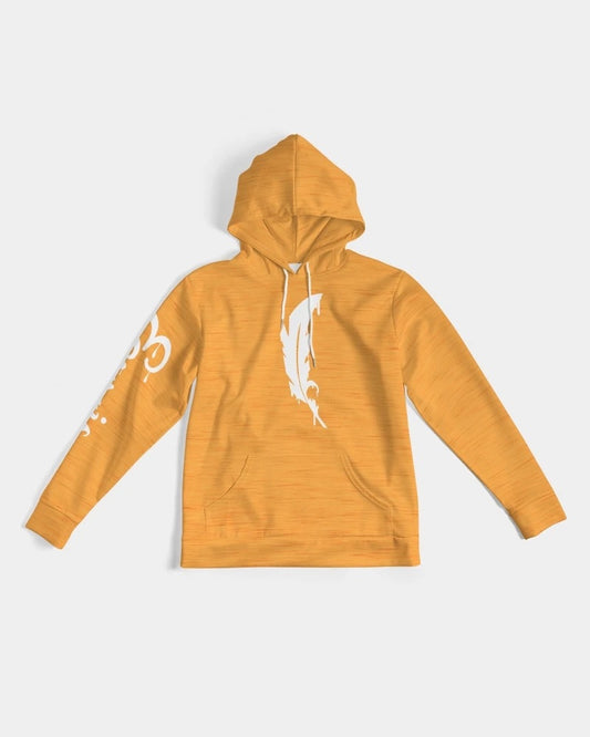 Feather Logo- Hoodie And Joggers - Orange Bundle