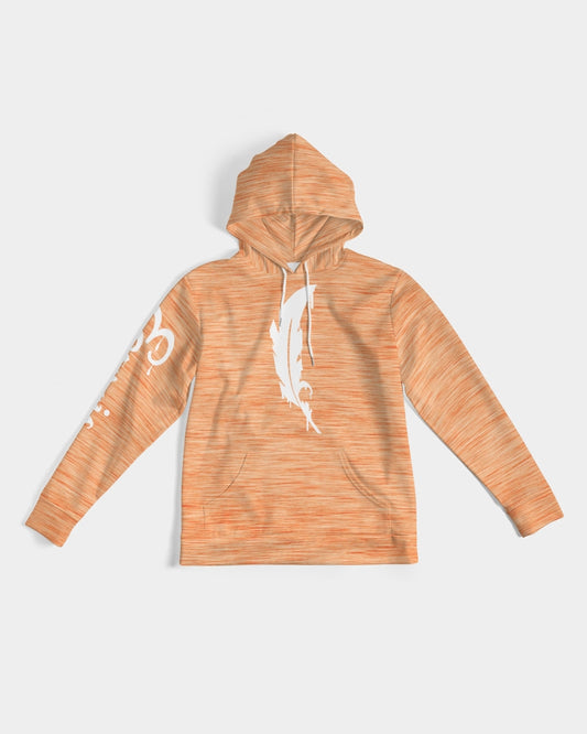 Feather Logo - Premium Hoodie - Melon Orange