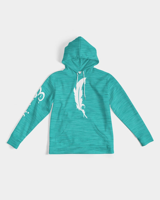 Feather Logo - Premium Hoodie - Teal